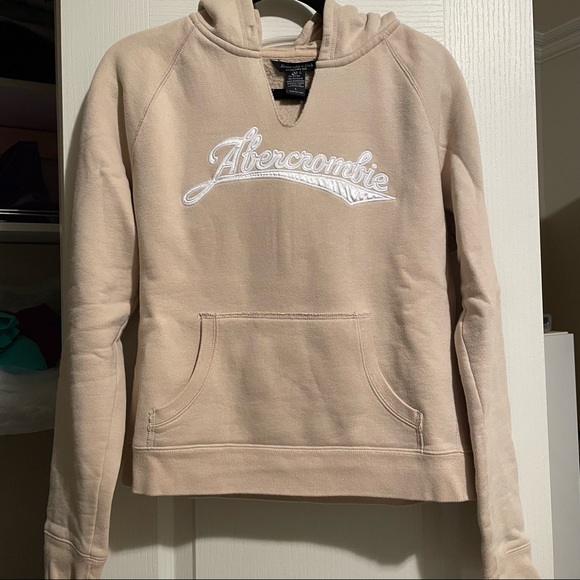 Abercrombie women’s cozy hoodie sweatshirt size L - Picture 3 of 7